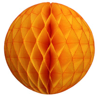 Small 8 Inch Honeycomb Balls (3-Pack) - Solid Colors