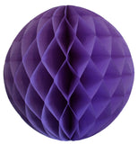 Small 8 Inch Honeycomb Balls (3-Pack) - Solid Colors