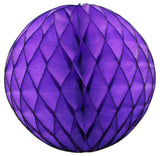 Small 8 Inch Honeycomb Balls (3-Pack) - Solid Colors